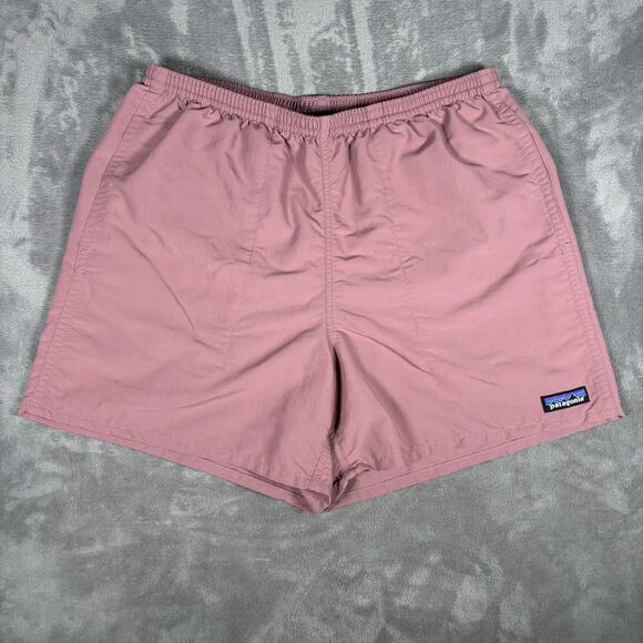 Patagonia Baggies 5” Lined Shorts Pink Mauve Men’s Medium Preowned - Picture 1 of 8